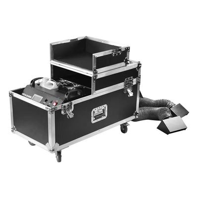 DMX512 Stage Mist Machine Remote Control 3000w 2 Tubes Fog Machine Di panggung