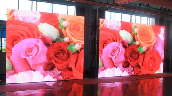 PH10 Digital Display Screen Luar ruangan 3840hz 96x96pixel Input 240V