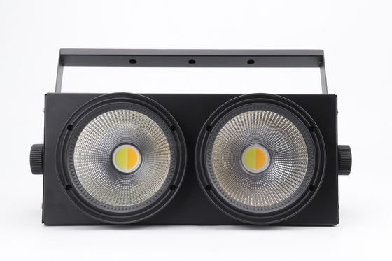 Dua Mata Spot Moving Head Lampu AC90V Penonton Blinder Light