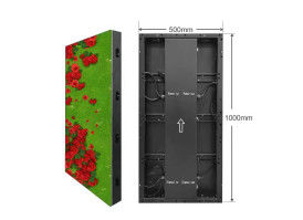 Layar Lantai Layar Lantai LED Akrilik 500*1000 P3.91 4000cd Outdoor Interactive 1920hz