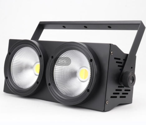 50Hz LED Cuci Zoom Pindah Kepala ODM Dua Mata Penonton Lampu RGBW