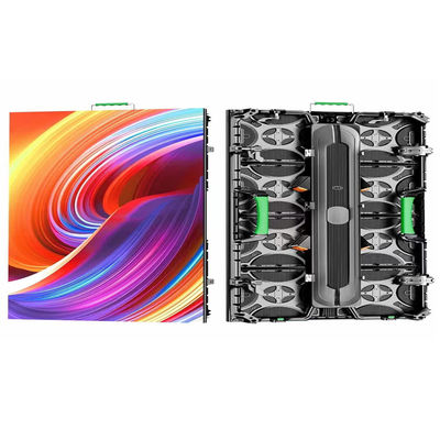 P2.976 500*500 Curve Lock Indoor Rental LED Screen 1920hz Aluminium Hard Link Magnetic Install