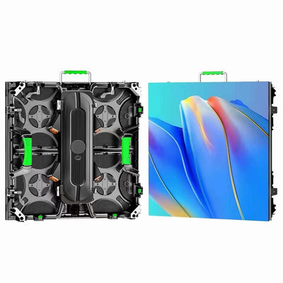 P2.976 500*500 Curve Lock Indoor Rental LED Screen 1920hz Aluminium Hard Link Magnetic Install