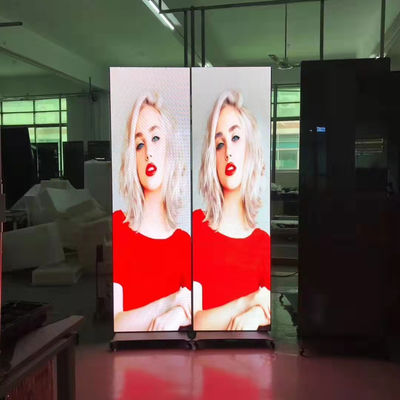 P2.5 Lemari Besi LED Poster Layar LED Cerdas Layar LED 640*1600 3840hz Indoor