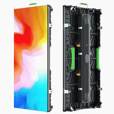 P3.91 Luar ruangan 500*1000 LED Screen Curve Linking Curve Lock Magnetic Front Maintenance 3840Hz 220v 110v