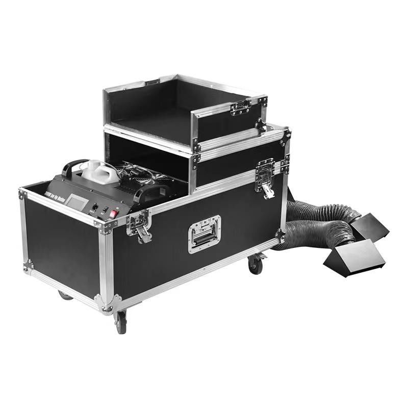 DMX512 Stage Mist Machine Remote Control 3000w 2 Tubes Fog Machine Di panggung