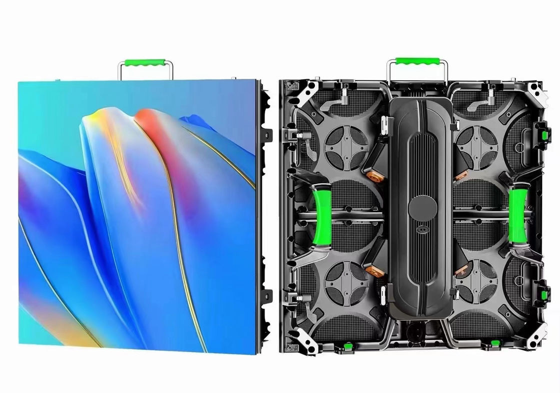 90 Degree Rental LED Display Screen Stage LED Panel 1920hz Disesuaikan