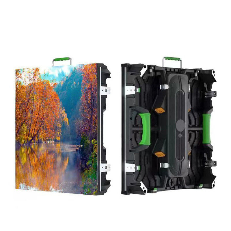 3840hz P2.604 500*500 Indoor Rental LED Screen 90 Degree Die Casting Aluminium